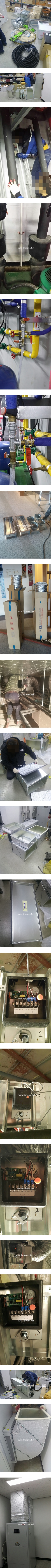 청와대사랑채(항온항습기 급배수 및 덕트배관라인 공사) 현장 작업보고서 1