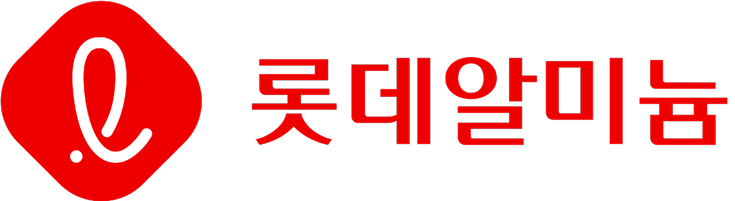 롯데알미늄 로고